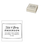 Modern Eenvoudig Chique COLORADO State Retouradres Rubberstempel (Gestempeld)