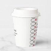 Modern eenvoudig elke leeftijd Bowling verjaardags Papieren Bekers (Rechts)