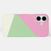 Modern eenvoudig geometrisch kleurenblok Case-Mate iPhone case (Achterkant (horizontaal))