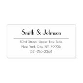 Modern Eenvoudig Kantoor Professioneel Retouradres Rubberstempel (Afrduk)