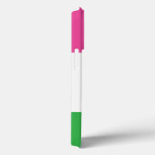 Modern Eenvoudig Kleurenblok Roze en Groen met Boo Case-Mate iPhone Case (Achterkant / Rechts)