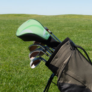 Modern Eenvoudig Kleurrijke regenboog gradiënt gal Golfheadcover
