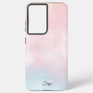 Modern Eenvoudig Kleurrijke regenboog gradiënt gal Samsung Galaxy Hoesje