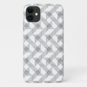 Modern, eenvoudig, koel, stedelijk zigzaglijnpatro Case-Mate iPhone case (Achterkant)