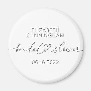 Modern eenvoudig legant minimaal Vrijgezellenfeest Magneet