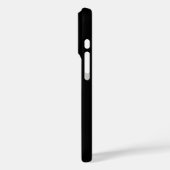 Modern Eenvoudig Ontwerp Upload Business Logo QR C Case-Mate iPhone Case (Achterkant / Links)
