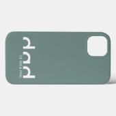 Modern eenvoudig paasontwerp met Kinder kindername Case-Mate iPhone Case (Achterkant (horizontaal))