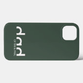Modern eenvoudig paasontwerp met Kinder kindername Case-Mate iPhone Case (Achterkant (horizontaal))
