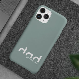 Modern eenvoudig paasontwerp met Kinder kindername iPhone 13 Hoesje