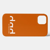 Modern eenvoudig paasontwerp met Kinder kindername Case-Mate iPhone Case (Achterkant (horizontaal))