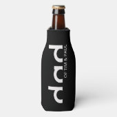 Modern eenvoudig paasontwerp met Kinder kindername Flesjeskoeler (Fles Voorkant)