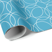 Modern eenvoudig patroon cadeaupapier (Rol Hoek)