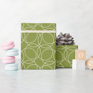 Modern eenvoudig patroon cadeaupapier