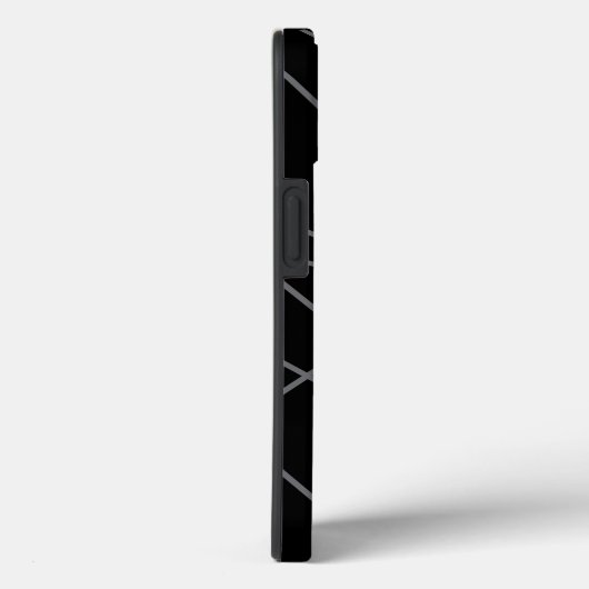 Modern, eenvoudig, rommelig, trendy grafisch lijnp Case-Mate iPhone case (Achterkant / Rechts)