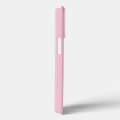 Modern eenvoudig script trendy stijlvol blush roze Case-Mate iPhone case (Achterkant / Rechts)