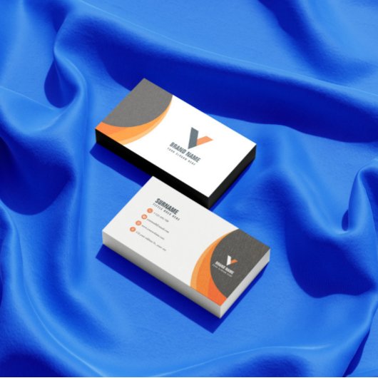 Modern eenvoudig visitekaartje