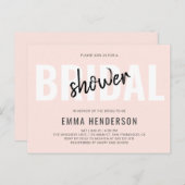 Modern eenvoudig Vrijgezellenfeest Uitnodiging Briefkaart (Voorkant / Achterkant)