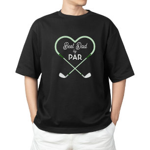 Modern Eenvoudige Beste Papa door Par Men T-shirt