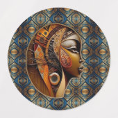 Modern Egyptisch, Islamitisch, Arabisch & Afrikaan Labels (Design 1)