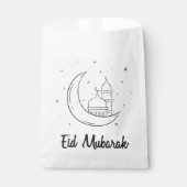 Modern Eid Mubarak Cute Eid Goodie Bag Bedankzakje (Voorkant)
