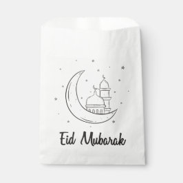 Modern Eid Mubarak Cute Eid Goodie Bag Bedankzakje