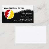 Modern Electricia Service Visitekaartje (Voorkant / Achterkant)