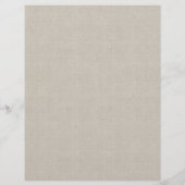 Modern Elegance Monogram Letterhead Briefhoofd (Achterkant)