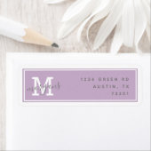 Modern Elegance | Retouradreslabel Etiket (Insitu)