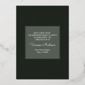 Modern Elegant | 1 Aankondiging van een foto-Afstu (Achterkant)