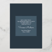 Modern Elegant | 1 Aankondiging van een foto-Afstu (Achterkant)