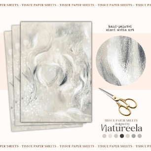Modern elegant Abstract patroonpapier Tissuepapier