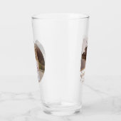 Modern Elegant Afstuderen 2 Foto's voor bier Glas (Rechts)