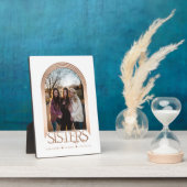 Modern Elegant Arch Lijst Sisters Photo Keepomwill Fotoplaat (Zijkant)