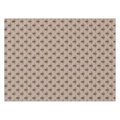 Modern Elegant Bee Pattern Tafelkleed (Voorkant (Horizontaal))