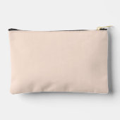 Modern Elegant Blush Roze Monogram Etui (Achterkant)