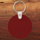Modern Elegant Burgundy Red Typography Afstuderen Sleutelhanger (Achterkant)