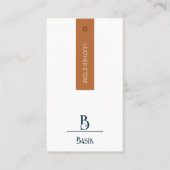 Modern Elegant Calligrafie Script Hang Label (Voorkant)