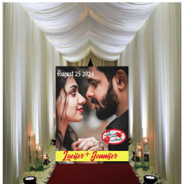 Modern Elegant Custom Wedding Invitations briefkaa Briefkaart