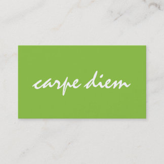 Modern elegant eenvoudig motivatie inspirerend visitekaartje
