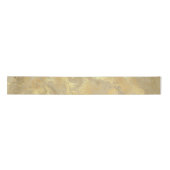 Modern Elegant Faux Gold Waterverf Marble Pattern Lint (Voorkant)