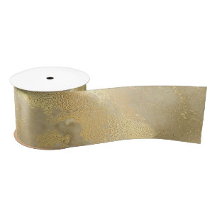 Modern Elegant Faux Gold Waterverf Marble Pattern Lint