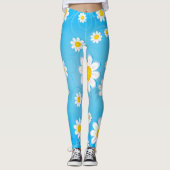 Modern Elegant Floral Leggings (Voorkant)