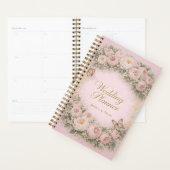 Modern Elegant Floral Wedding Planner (Devant avec enveloppe)