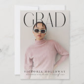 Modern Elegant Graduation Party Invitation (Devant)