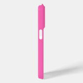 Modern Elegant Hot Pink en Roos Custom Name Case-Mate iPhone Case (Achterkant / Rechts)