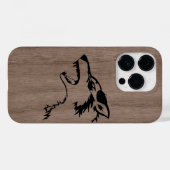 Modern elegant hout gepersonaliseerd - houten Case-Mate iPhone case (Achterkant (horizontaal))