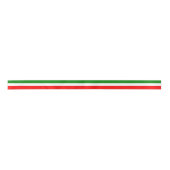 Modern Elegant Italiaans Vlag Lint (Voorkant)