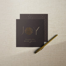 Modern Elegant JOY Corporate Kerstmis