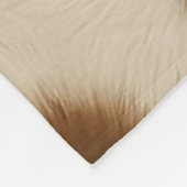 Modern Elegant Koe Faux Leather Collectie Fleece Deken (Hoek)