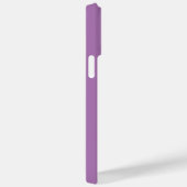 Modern Elegant Lavendel Paarse Script Monogram Case-Mate iPhone Case (Achterkant / Rechts)